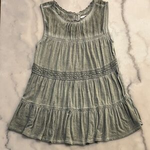 Knox Rose Grey Sleeveless Tank Top